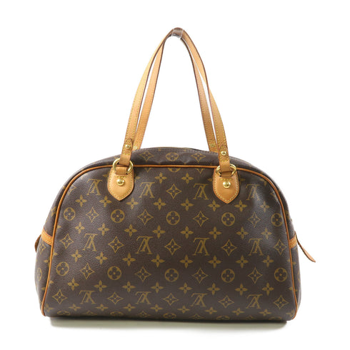 LOUIS VUITTON LV GHW Montorgueil PM Shoulder Bag M95565 Monogram Brown v7