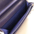 CHANEL CC SHW Wallet On Chain Chain Shoulder Bag Lambskin Leather Blue
