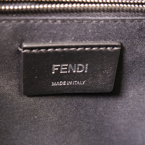 FENDI SHW Backpack Rucksack 8BZ038 Calfskin Leather Black