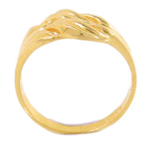 JEWELRY Gold Ring US#5.25 24K Yellow Gold