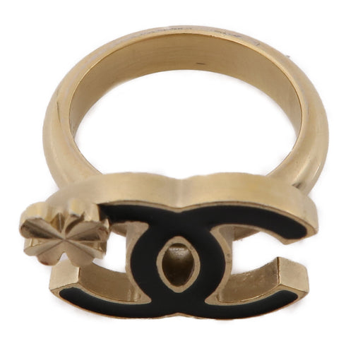CHANEL CC Ring Metal US#5.25