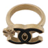 CHANEL CC Ring Metal US#5.25