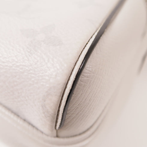 LOUIS VUITTON LV SHW Outdoor Shoulder Bag M30873 Monogram/Taiga leather White