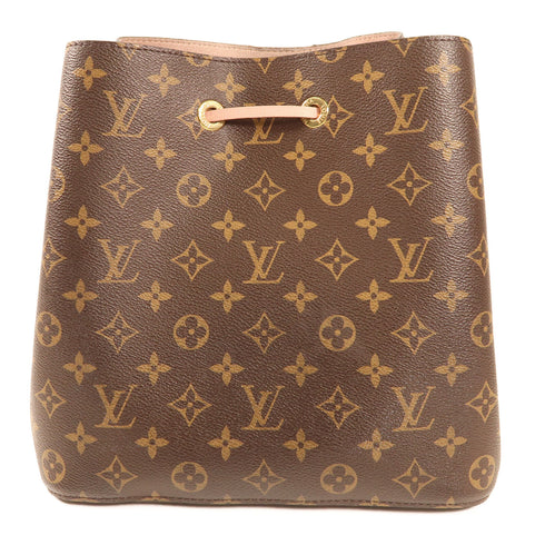 LOUIS VUITTON LV GHW Neo Noe 2 Way Bag M44022 Monogram Brown/Pink