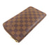 LOUIS VUITTON LV Zippy Organizer Long Wallet N60003 Damier Brown