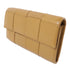 BOTTEGA VENETA BV GHW Long Wallet Leather Brown
