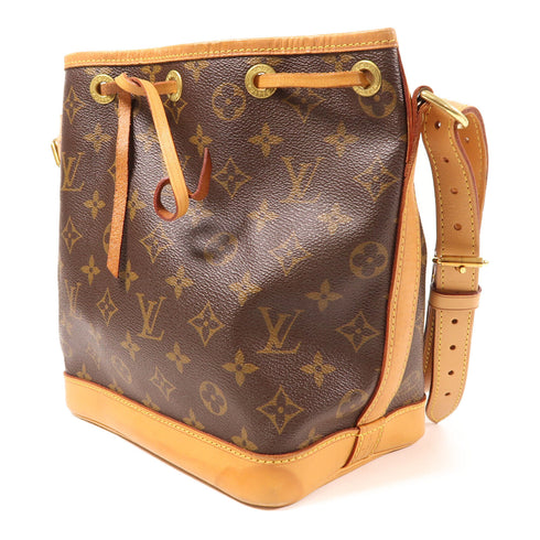 LOUIS VUITTON LV GHW Noe BB Shoulder Bag M40817 Monogram Brown