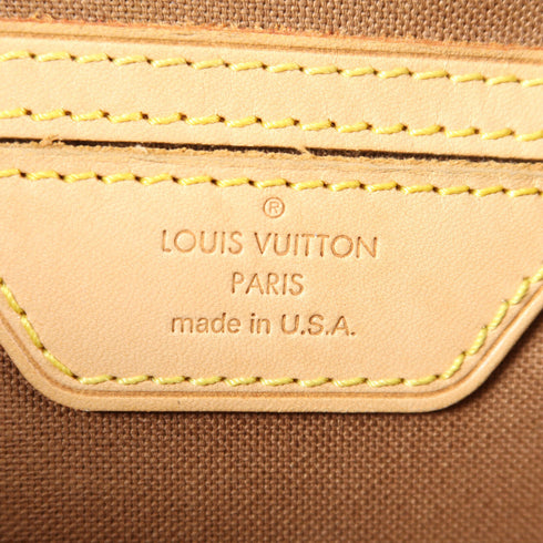 LOUIS VUITTON LV GHW Cabas Mezzo Shoulder Bag M51151 Monogram Brown v1