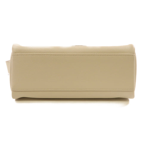 HERMES PHW Kelly Messenger PM Shoulder Bag Evercolor Leather 8L Beton