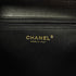 CHANEL Quilted CC GHW Vanity Case 2 Way Chain Shoulder Bag Leather Navy Black