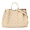 LOUIS VUITTON LV SHW Bella Tote 2 Way Shoulder Bag M59203 Mahina Leather Beige