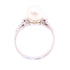 JEWELRY Pearl Ring US#4.75 18K White Gold