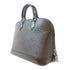 LOUIS VUITTON LV SHW Alma PM Handbag M5214D Epi Brown