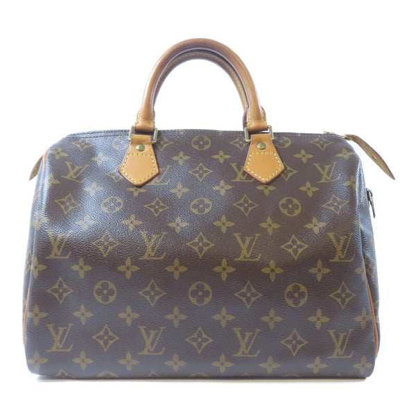 LOUIS VUITTON LV GHW Speedy 30 Handbag M41108 Monogram Brown