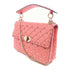 Valentino GHW 2 Way Chain Shoulder Bag Calfskin Leather Pink