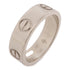 CARTIER Love Ring B4084700 18K White Gold Cartier#52 US#5.75