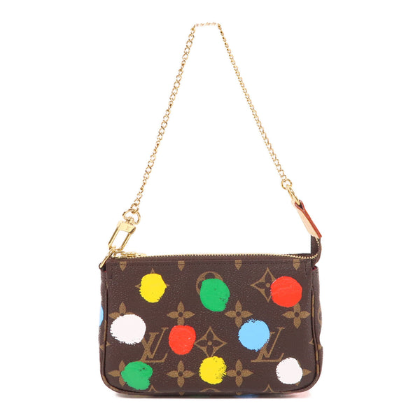 LOUIS VUITTON LV GHW LV x YK Mini Pochette Accessories M81866 Monogram Brown