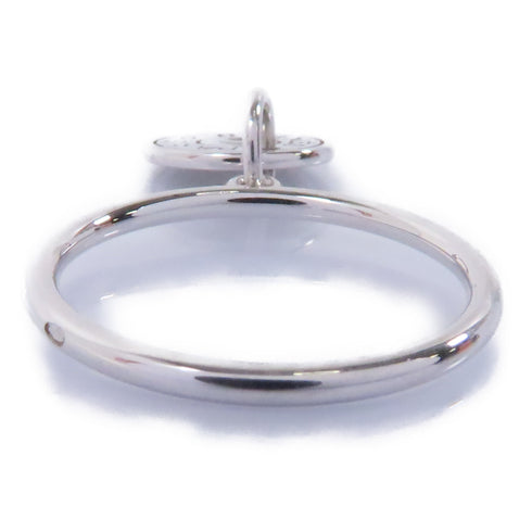 HERMES 1 Diamond Ring 18K White Gold US#6