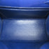HERMES GHW Mini Kelly 2way Handbag Box Calf Leather Blue Used Y 1995
