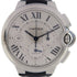 CARTIER Ballon Bleu Chronograph Automatic Watch W6920078 Steel White
