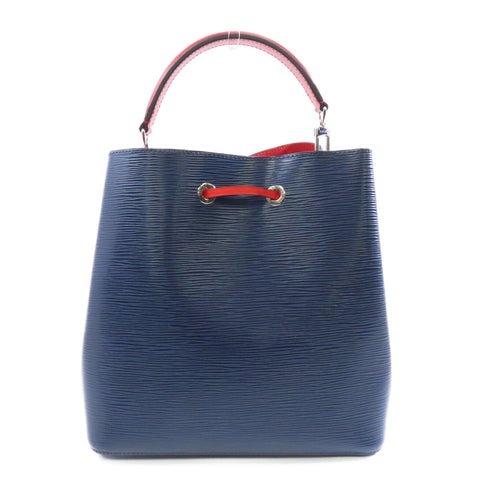 LOUIS VUITTON LV SHW NeoNoe MM 2way Shoulder Bag M54367 Epi Blue Red