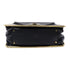 Chloe GHW Chain Shoulder Bag Calfskin Leather Black v1