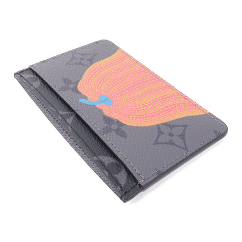 LOUIS VUITTON LV X YK Porte Cartes Simple Card Case M81968 Monogram Eclipse