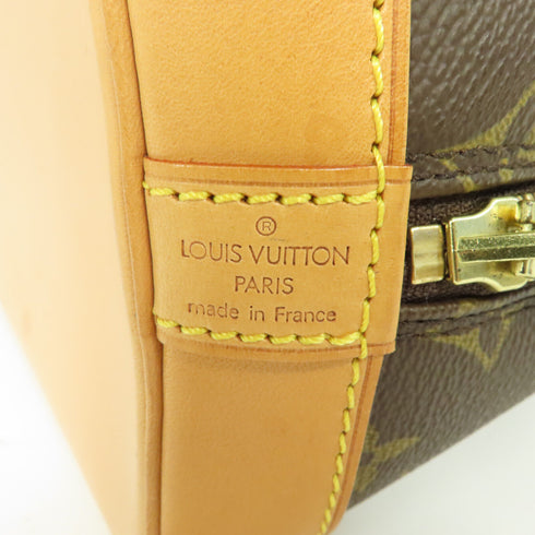 LOUIS VUITTON LV GHW Alma PM Handbag M51130 Monogram Brown v1
