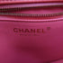 CHANEL Quilted CC GHW Flap Bag With Top Handle 2Way Lambskin Leather A92236 Pink