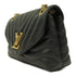 LOUIS VUITTON LV GHW New Wave Chain Bag MM Shoulder Bag M58552 Calfskin Black