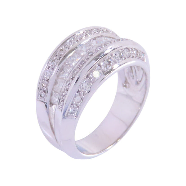 JEWELRY Diamond Ring US#6.5 PT900 Platinum