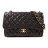 CHANEL CC GHW Large Classic Chain Shoulder Bag A58600 Calfskin Leather Black v1