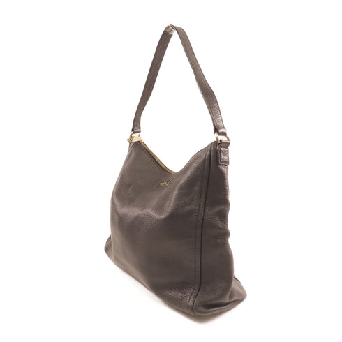 Kate Spade GHW Hand Bag Calfskin Leather Black