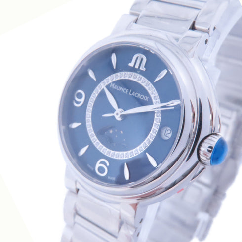 Maurice Lacroix Fiaba Quartz Watch FA1084-SS002-420-1 Stainless Steel Blue