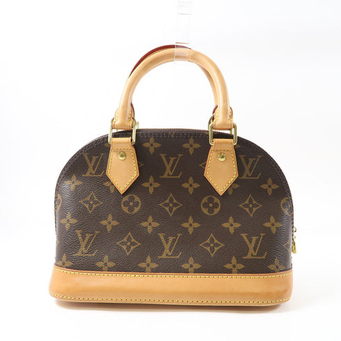 LOUIS VUITTON LV GHW Alma BB 2 Way Shoulder Handbag M46990 Monogram Brown