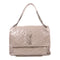 SAINT LAURENT YSL SHW Niki Large Shoulder Bag 498883 Calfskin Leather Grey