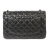 CHANEL Quilted CC SHW Classic Jumbo Chain Shoulder Bag A58600 Black