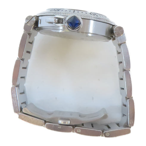 CARTIER Pasha Seatimer Automatic Watch W31080M7 Stainless Steel White