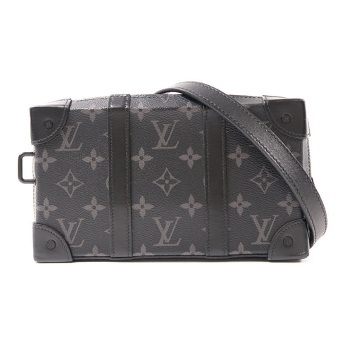 LOUIS VUITTON LV Soft Trunk Wallet Shoulder Bag M69838 Monogram Eclipse Black v1