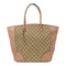 GUCCI GG GHW Shoulder Tote Bag 323671 Canvas/Leather Pink/Brown