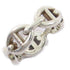 HERMES Chaine D'ancre Enchainee Ring 925 Sterling Silver Hermes#54 US#6.75
