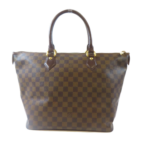 LOUIS VUITTON LV GHW Saleya MM Tote Bag Shoulder Handbag N5182 Damier Brown