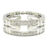 BVLGARI Parentesi Diamond Ring 18K White Gold BVLGARI#56 US#7.5