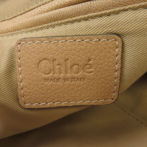 Chloe GHW 2 Way Shoulder Bag Handbag Leather Pink