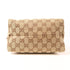 GUCCI Handbag 124542 GG canvas Brown
