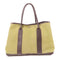 HERMES PHW Garden Party PM Tote Bag Canvas Green/Brown