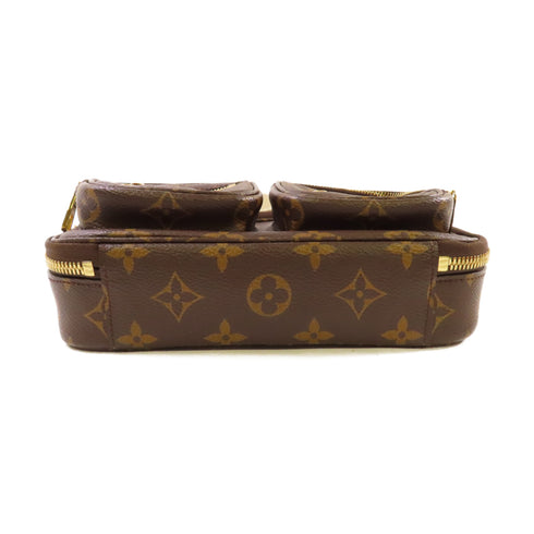 LOUIS VUITTON LV GHW Utility Shoulder Bag Handbag M80446 Monogram Brown