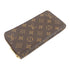 LOUIS VUITTON LV GHW Zippy Long Wallet Monogram Brown