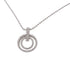 JEWELRY Diamond Necklace 18K White Gold v1