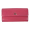 CHANEL CC SHW Long Wallet Calfskin Leather Pink